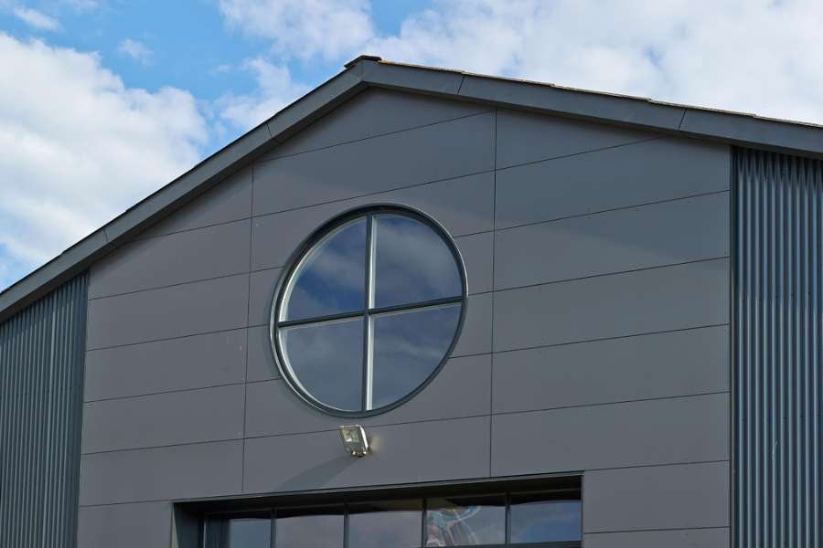 Interessante Fassade dank weniger Tricks, Hjorslevvej 7, 5450 Otterup